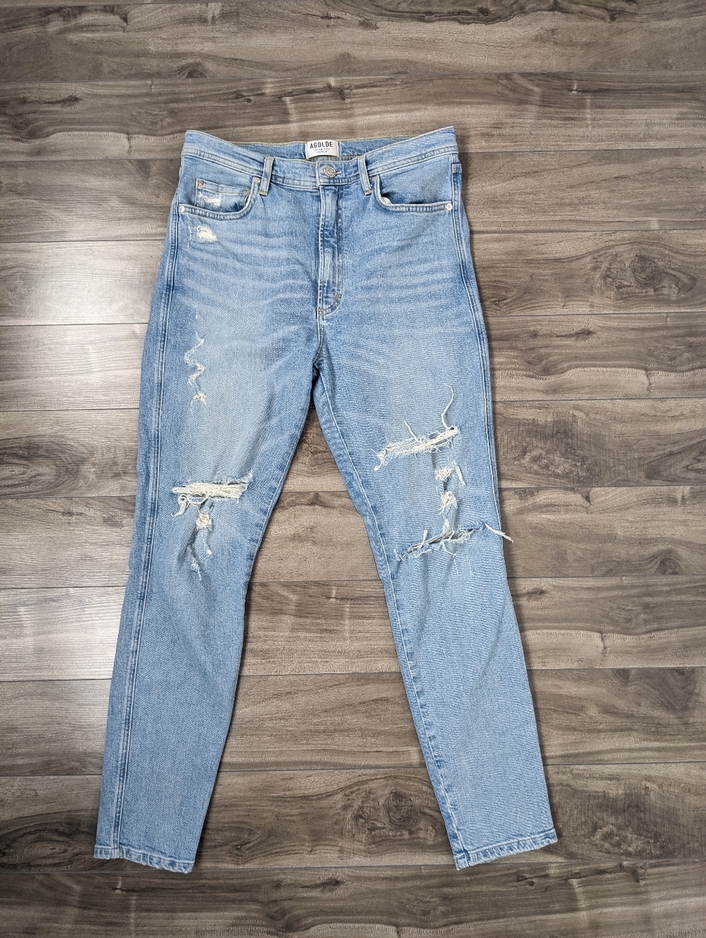 AGOLDE Roxanne Super High Rise Skinny Jeans - Size 30 - 28.5” Inseam